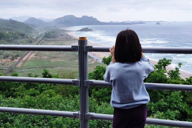 On the east coast, the Goseong observatory (1/2)