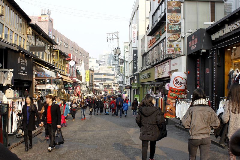 街ごとに店舗の密度が違う (1/2)