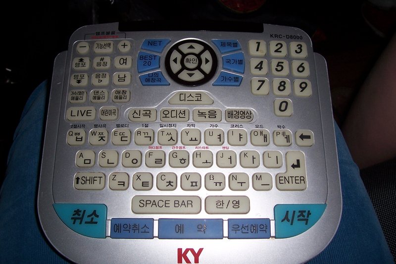 The remote buttons you actually press