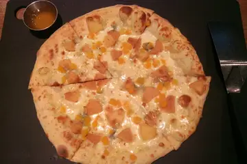 Marcas de pizza y menús en Corea